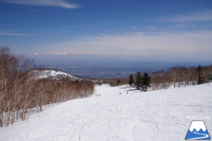 サッポロテイネ モノスキーで春雪遊び・尾形信とゆかいな仲間たち♪